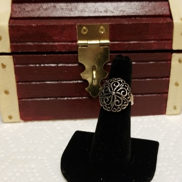 Jewelry - Vintage Rustic Sterling Silver Ring